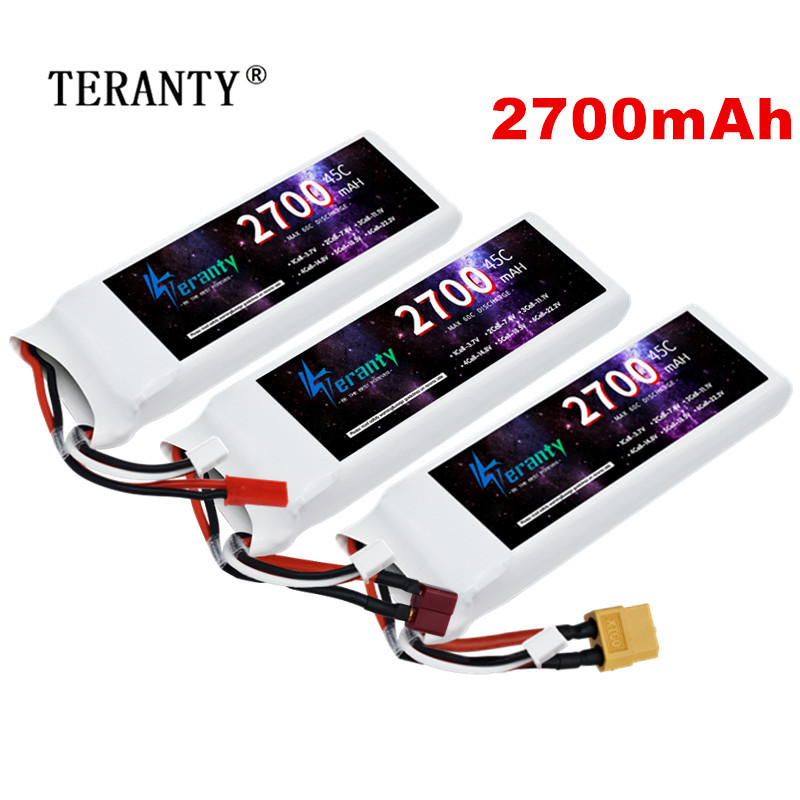 Rc Hobby Helicopter - 1/3PCS 2S 7.4V Lipo 배터리 2700mAh