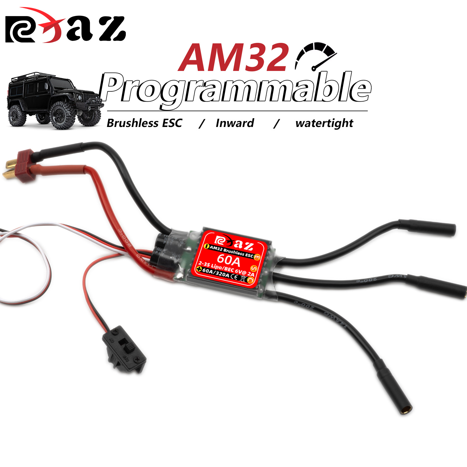 Rc Submarine Water - RCXAZ AM32 60A 브러시리스 ESC 전자