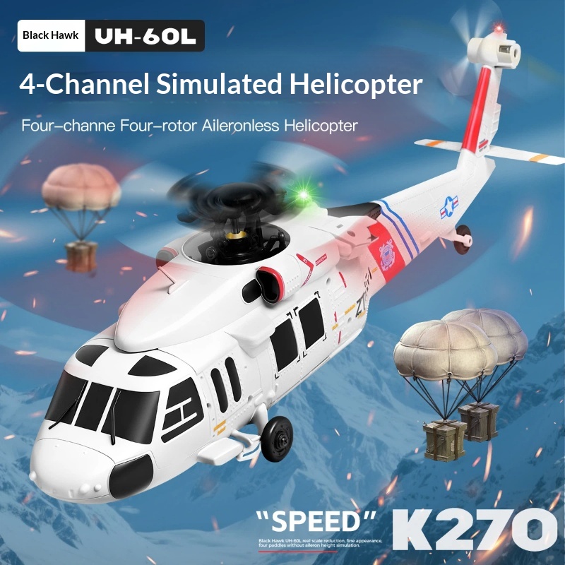 Rc Hobby Helicopter - Wltoys K270 블랙호크 Uh 60l 원격