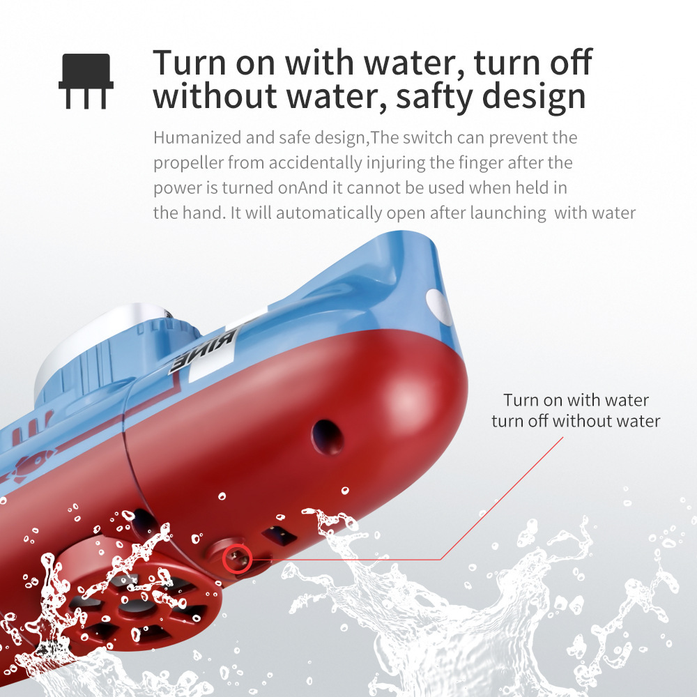 Rc Submarine Water - 어린이용 미니 RC 잠수함 - 0.1m/s