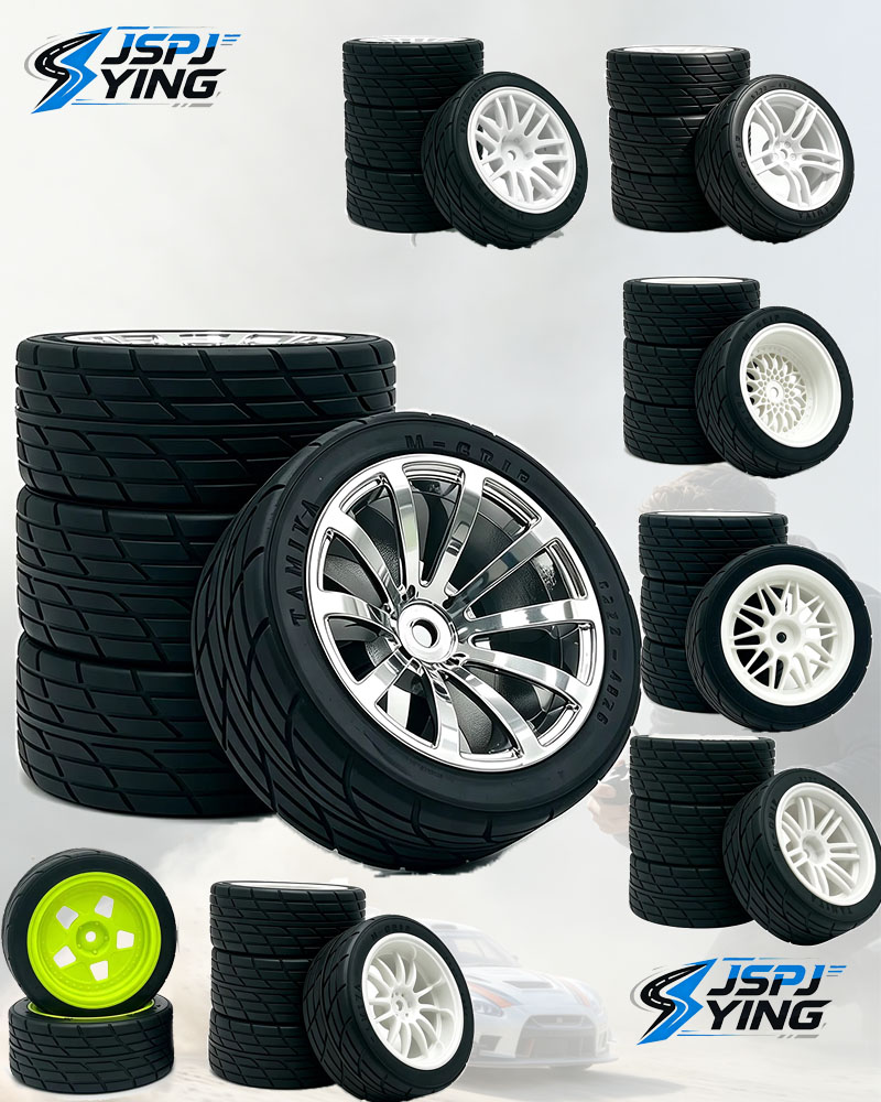 Wheel Rim Rc - 4개 12mm 헥스 1/10 RC 랠리