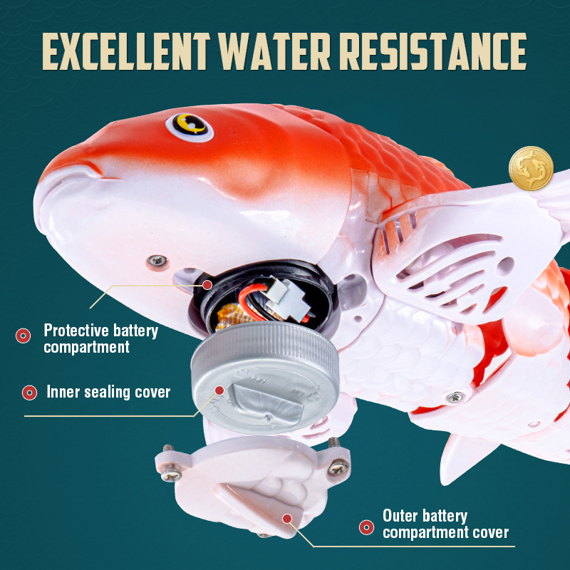 스마트 RC 생물공학 잉어 물고기 물놀이 장난감 원격  - Rc Submarine Water 리뷰 및 가격