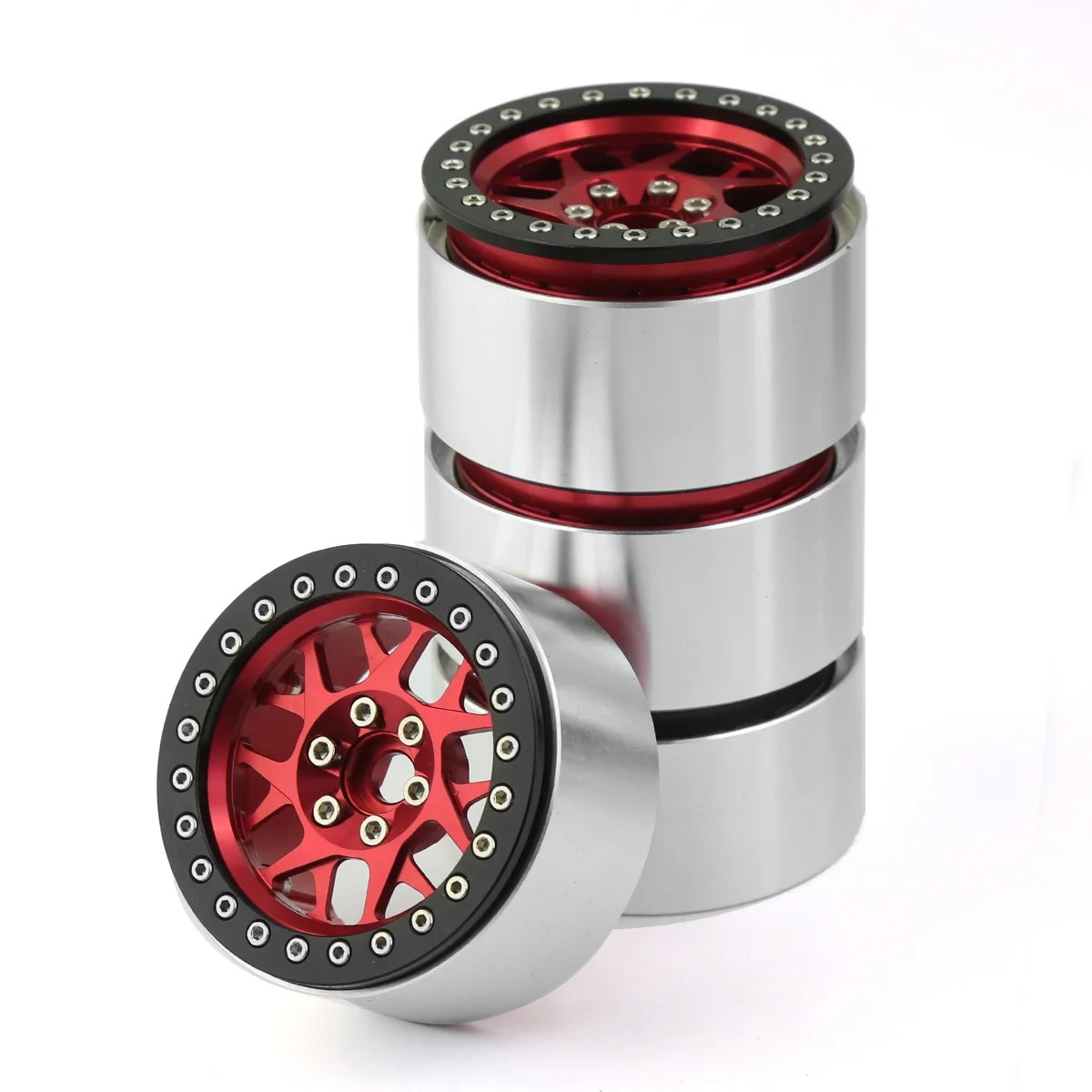4개 CNC 알루미늄 2.2인치 비드락 휠 림 (1/1 - Wheel Rim Rc 리뷰 및 가격