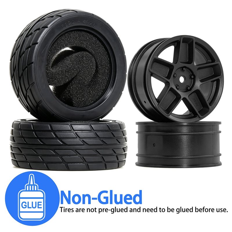 ABXE-1/10 RC 자동차 온로드 플랫 레이싱 타이 - Wheel Rim Rc 리뷰 및 가격