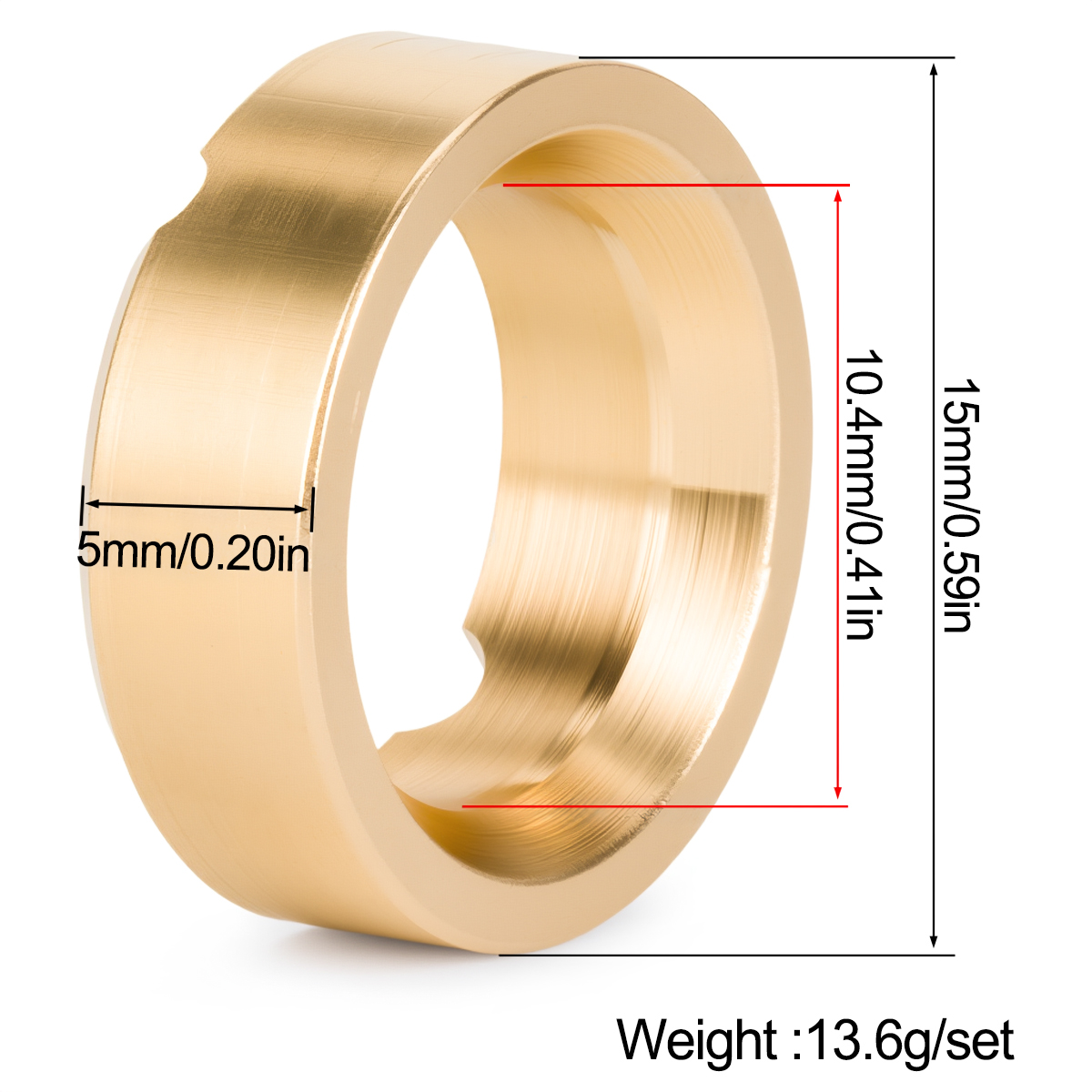 4개의 황동 휠 웨이트, 0.7인치 휠 림에 적합, 1 - Wheel Rim Rc 리뷰 및 가격