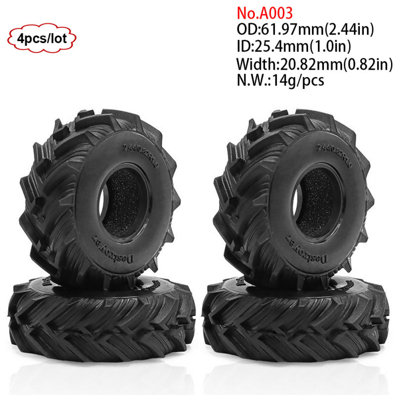 4개입 1.0인치 57-67mm RC 크롤러 타이어 휠 - Wheel Rim Rc 리뷰 및 가격