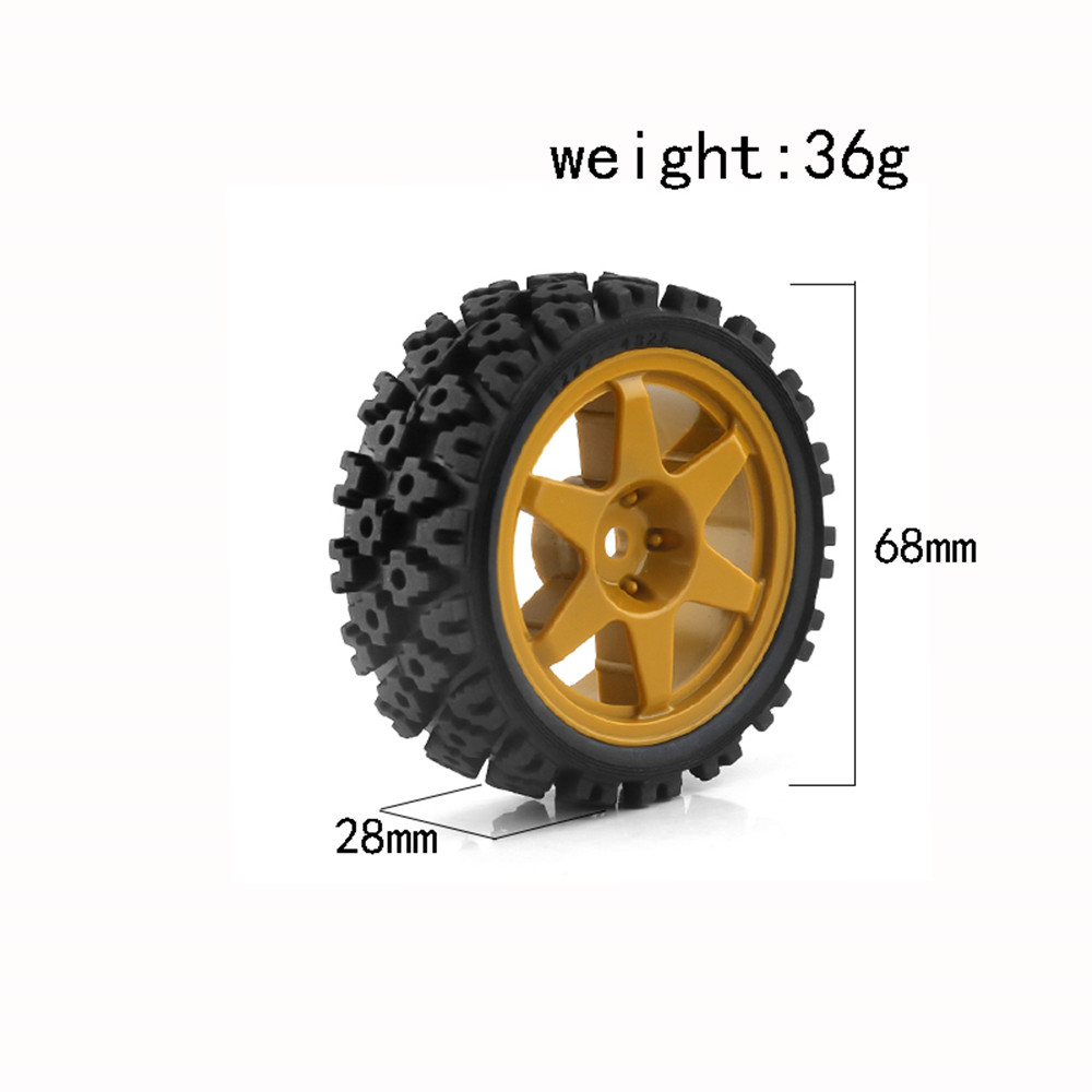 1/10 RC 랠리 온로드 타이어 및 휠 림 12mm  - Wheel Rim Rc 리뷰 및 가격